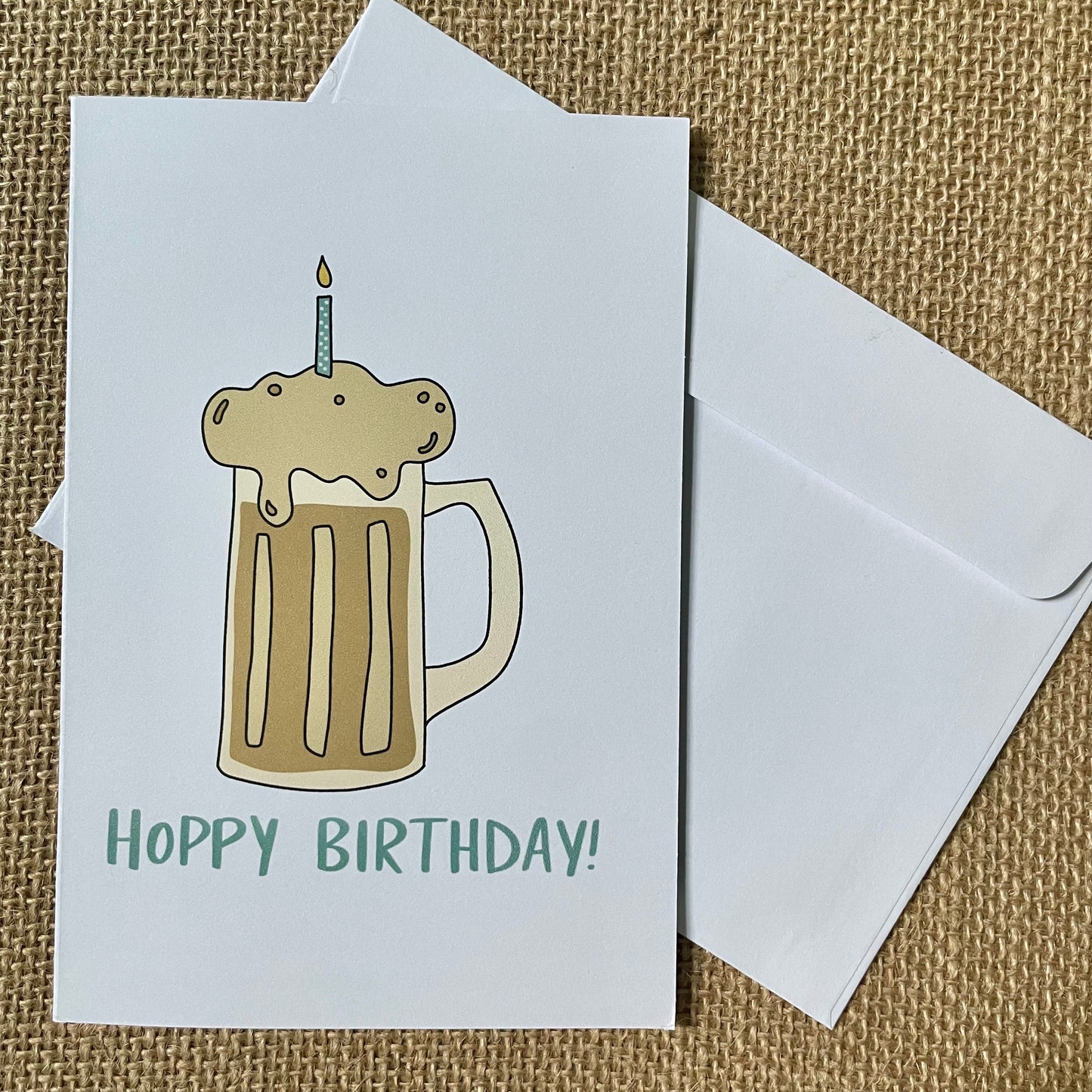 Hoppy Birthday Card