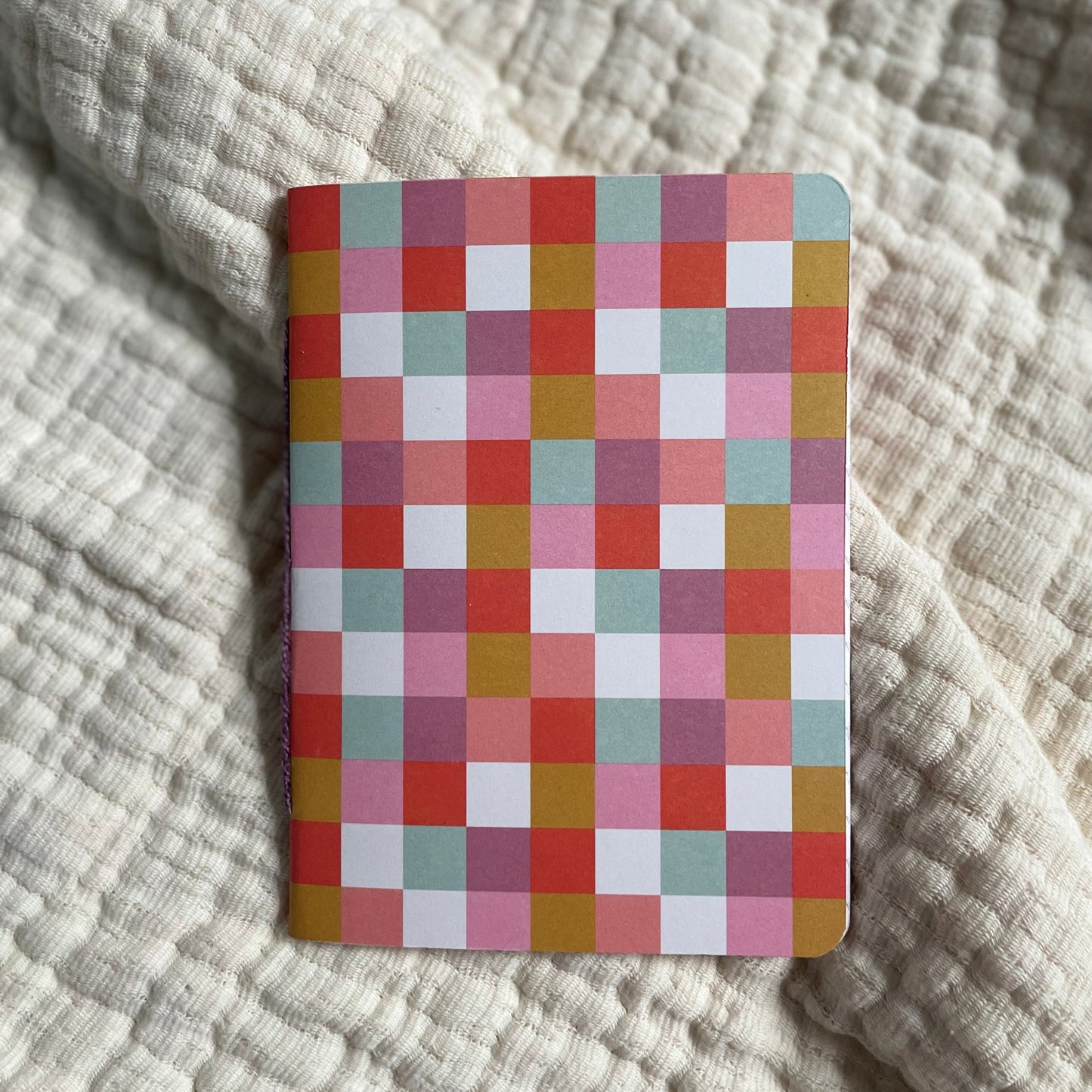 Lined Multi Checker Pocket Notebook