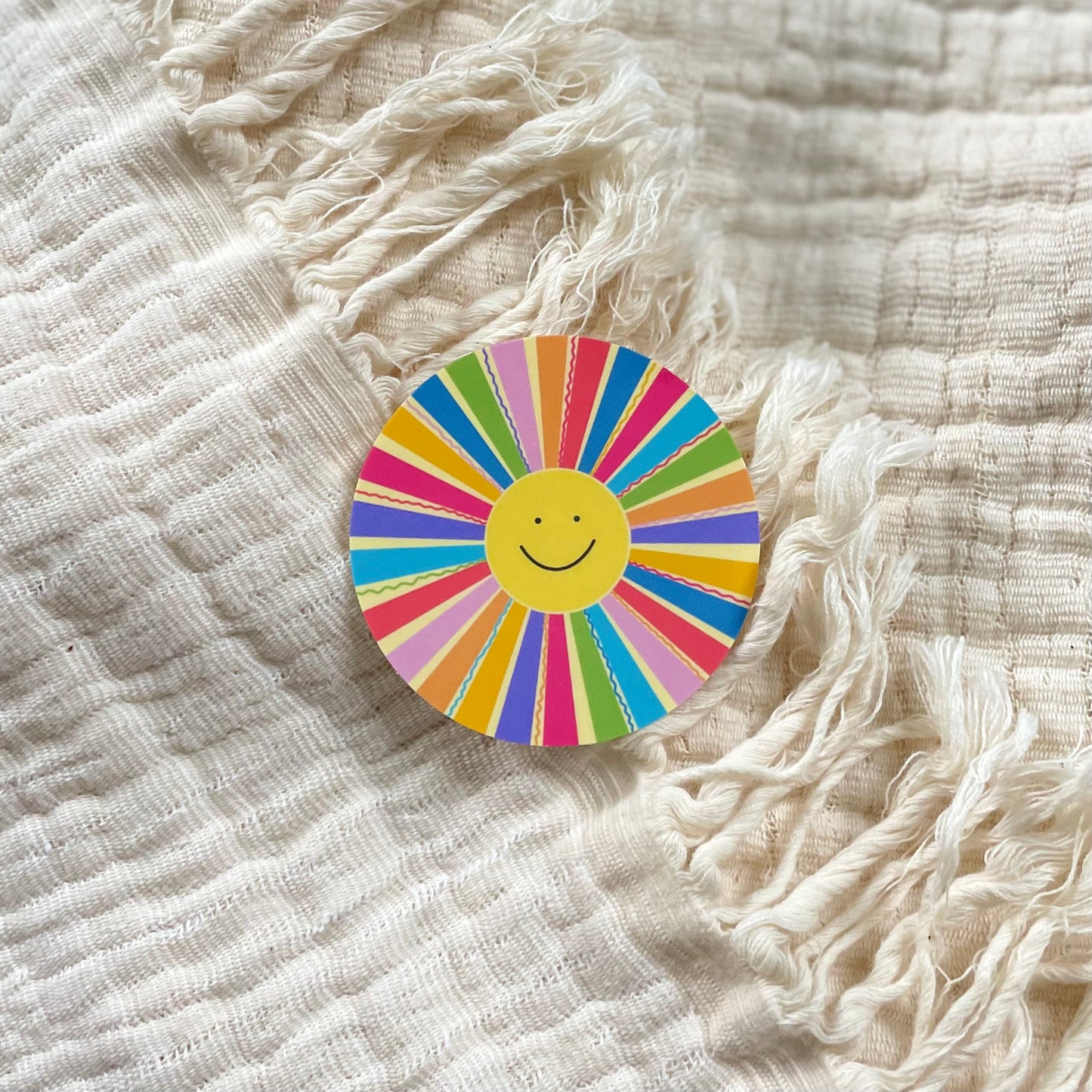Happy Sun Sticker