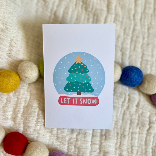 Let it Snow Card