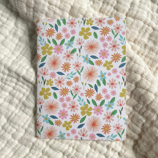 Unlined Light Wildflower Pocket Notebook