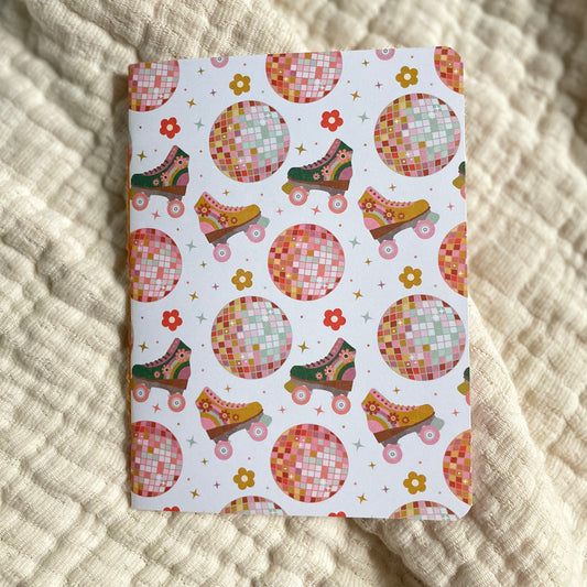 Lined Disco Skate Pocket Notebook