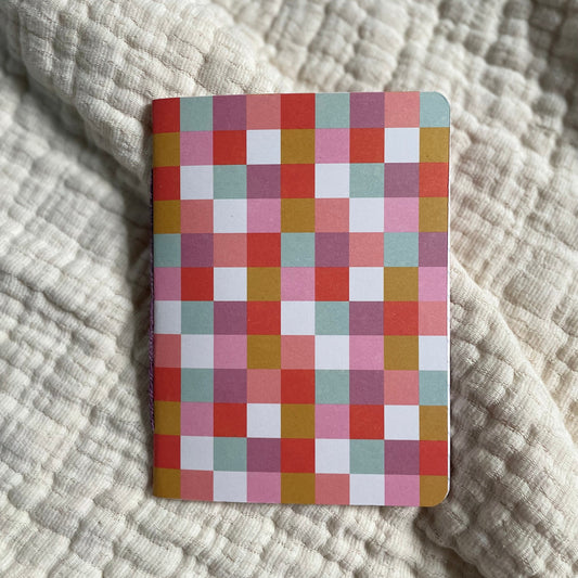 Lined Multi Checker Pocket Notebook