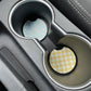 Daisy Plaid Car Coasters