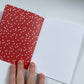 Navy and Red Pocket Notebook