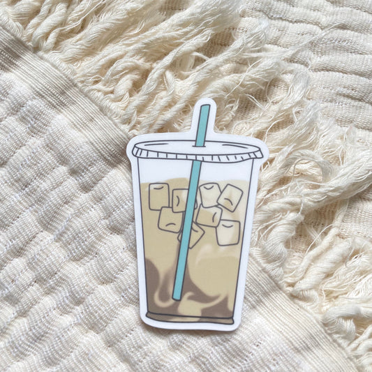 Iced Coffee Sticker