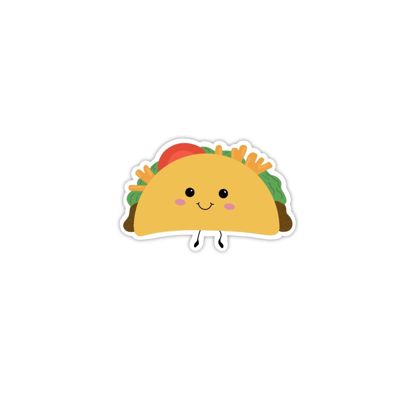 Happy Taco Sticker