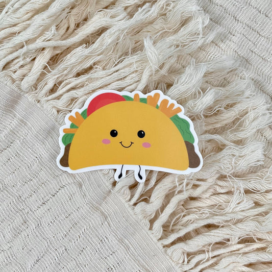 Happy Taco Sticker